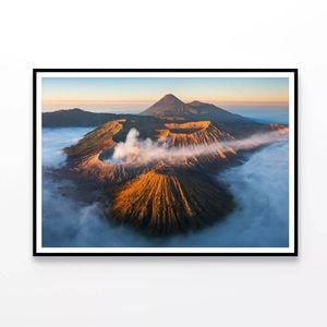 Sunrise in the Mountain  Print 100% Australian Made 90x60cm  (Poster)