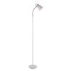 Telbix Nova Contemporary Standing Floor Lamp Light Metal White