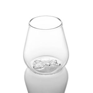Uprising Glassware 440ml Clear Platypus Stemless Wine Glass