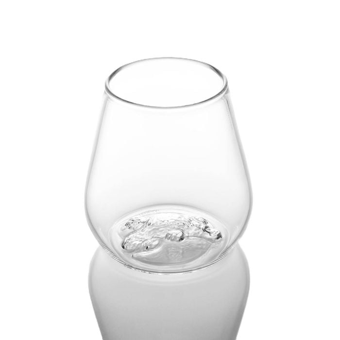 Uprising Glassware 440ml Clear Platypus Stemless Wine Glass