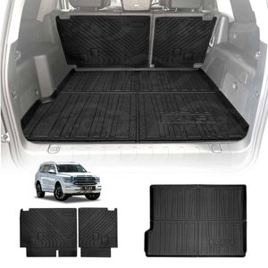Boot Liner Kick Mats Set for GWM Tank 500 PHEV 2024-Onwards  Cargo Car Trunk Back Seat