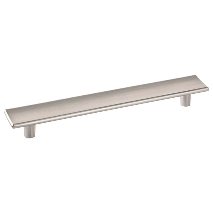 Hafele 200 x 23mm Brushed Nickel Cabinet Handle