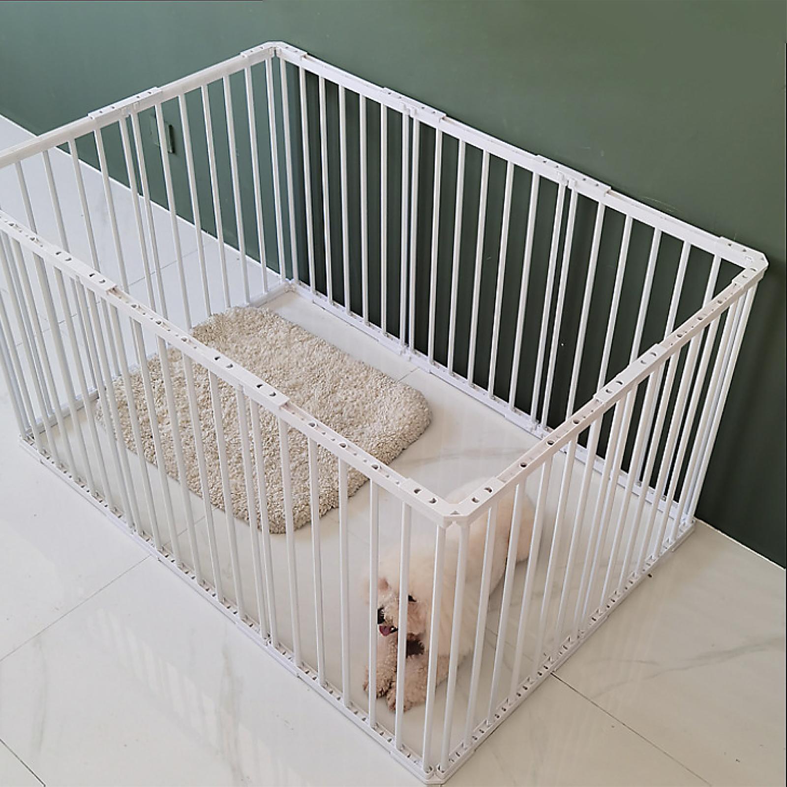 TOPET Dog Playpen Enclosure 8 Panel Pet Playpen Fold Exercise Fence Puppy Cage Bunnings Australia