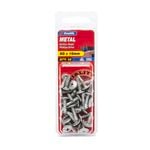 Zenith 8G x 16mm Galv Button Head Metal Screws