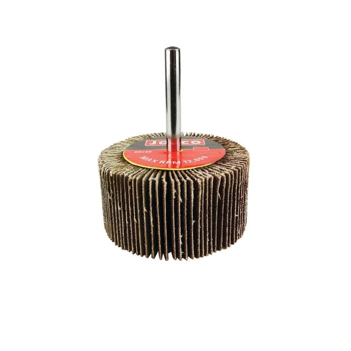 Josco 60mm 120 Grit Sanding Flap Wheel