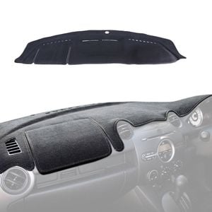 For Ram 1500 2500 Models 11/2015-01/2023 Custom Car Dash Mat Cover Black Dashmat