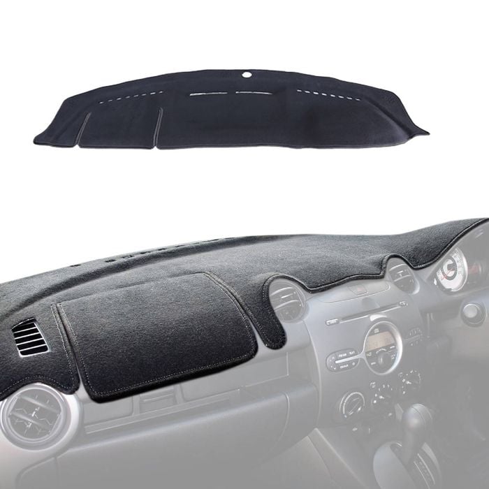 For Ram 1500 2500 Models 11/2015-01/2023 Custom Car Dash Mat Cover Black Dashmat