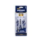 IRWIN 3 Piece Speedbor Max Speed Bit Set