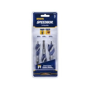 IRWIN 3 Piece Speedbor Max Speed Bit Set