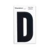 Sandleford 85mm Black Cut Out Self Adhesive House Letter D