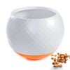 All Fur You Wobbler Slow Feeder Dog Bowl Orange