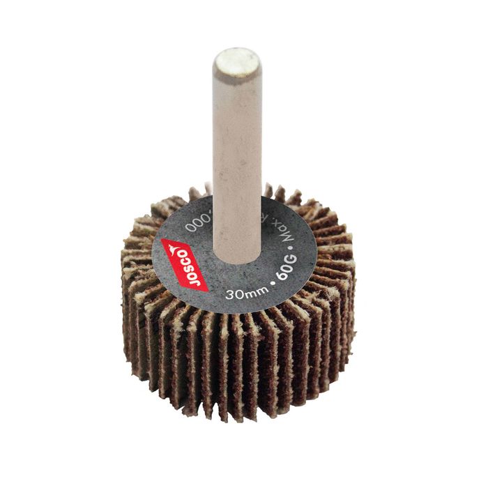 Josco 30 x 15mm 60 Grit Flap Wheel