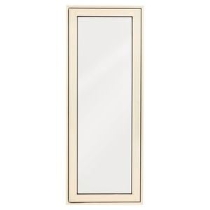 Polar     View 600 x 1545mm White Birch Frosted Glass Openable Double Glazed Window
