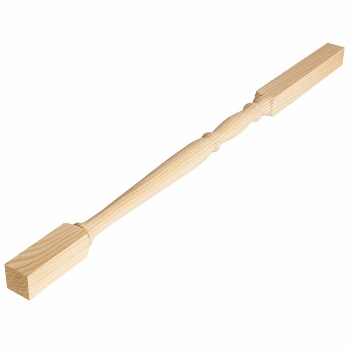 42 x 42 x 900mm Untreated Clear Pine Colonial Turned Baluster