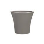 Eden 30cm Round City Self Watering Plastic Pot Grey
