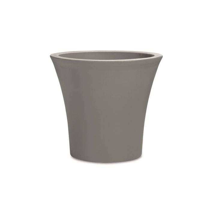 Eden 30cm Round City Self Watering Plastic Pot Grey