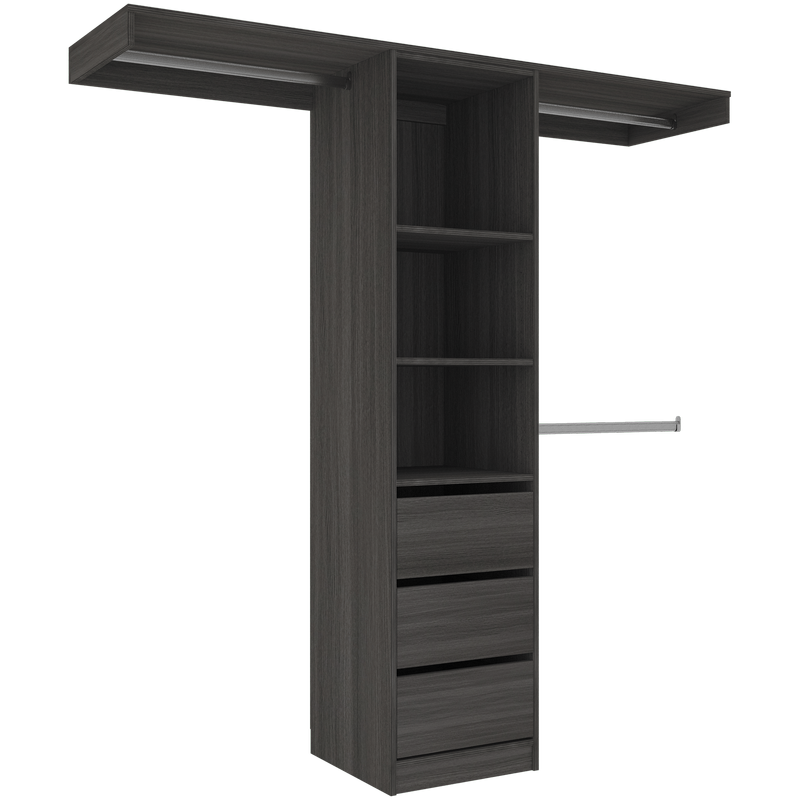 Lugna 1800 - 2100mm Storm Package 4 Built In Wardrobe Package