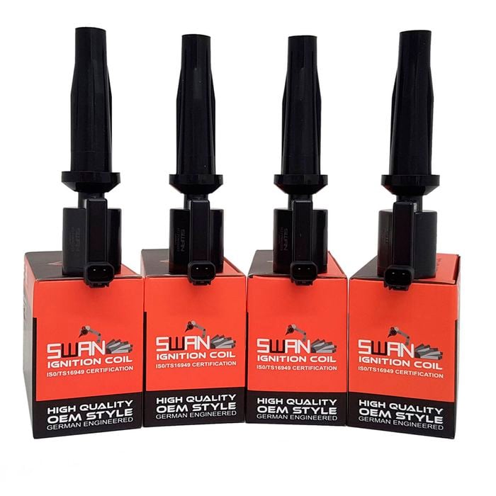 4-Pack SWAN Ignition Coil for Ford Focus & Transit