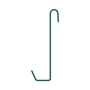 Jack 30cm Green Square Hanging Basket Hook