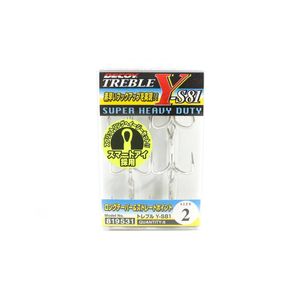 Decoy YS81 Heavy Duty Treble Fishing Hook 2