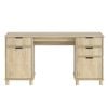 Sorrento Desk With Drawers - Swedish Oak