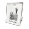 Gibson Gifts Boxed Photo Frame Wedding Day 4x6 Silver Mdf Metal Glass