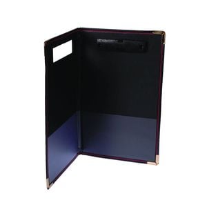 Marbig Supertuff Clipfolder Foolscap (Black)