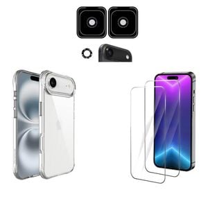 Icoverlover For Iphone Air Case + 2x Screen + 2x Camera Lens Protectors