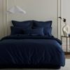 Bedding Co. Quilt Cover Set 1200TC Egyptian Cotton Navy Blue King Single