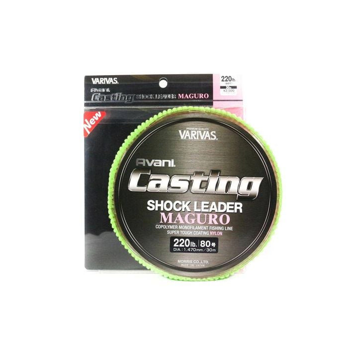 Varivas Avani Maguro Casting Game Fishing Shock Leader 30m 220lb