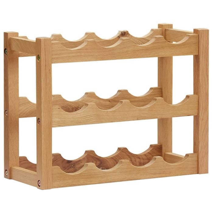vidaXL Wine Rack for 12 Bottles Bar Cabinet Holder Storage