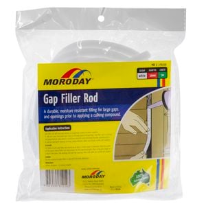 Moroday 10mm x 5m White Gap Filler Rod