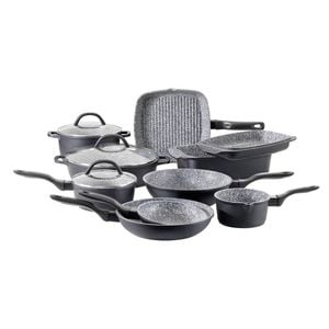 Stonex2 10 Piece Ceramic Non Stick Cookware Set Baccarat