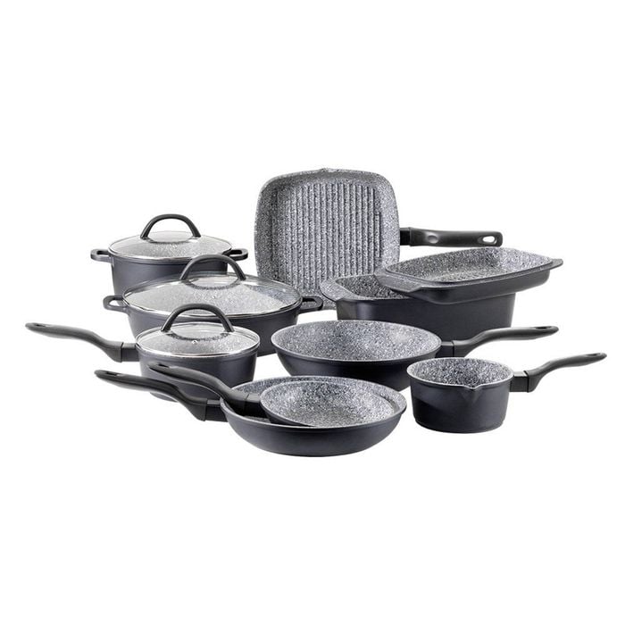 Baccarat Stonex2 10 Piece Ceramic Non Stick Cookware Set