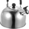 3.0L WHISTLING KETTLE Stainless Steel Camping Tea Kitchen Stove Top Camping Silver