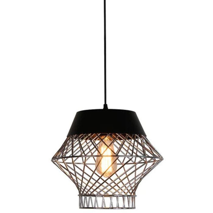 Chrome Bali 1 Light Pendant
