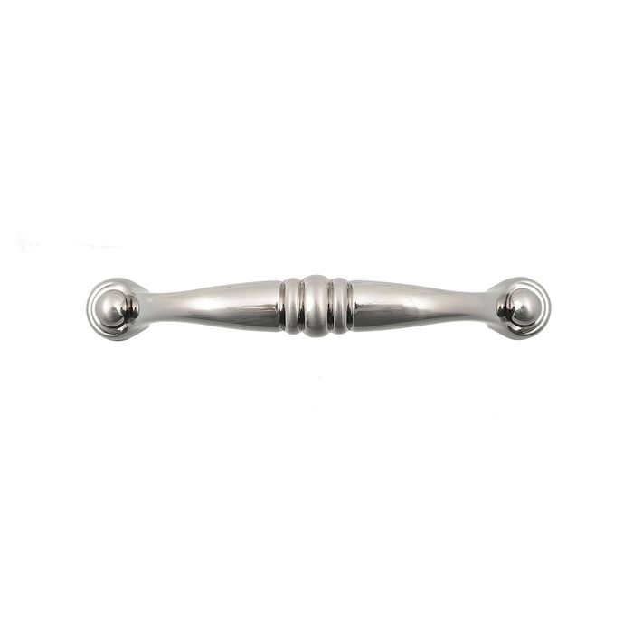 Ikonic 96mm Brushed Nickel Hampton Handle - 10 Pack