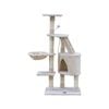 Yes4pets 120 Cm Multi Level Cat Kitten Scratching Post Tree-beige