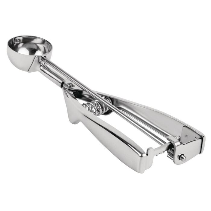 Vogue Stainless Steel Portioner Size 50 Spring Loaded Handle 18ml 39mm Ø