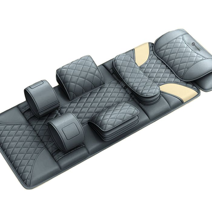 Novello Full Body Massage Mat with Air Press Calf Band - Dark Grey