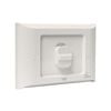 HPM 16A Aqua 1 Gang Flush Mount Switch