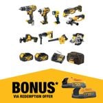 DeWALT 18V XR 4.0Ah 9 Piece Combo Kit DCZ901M2-XE