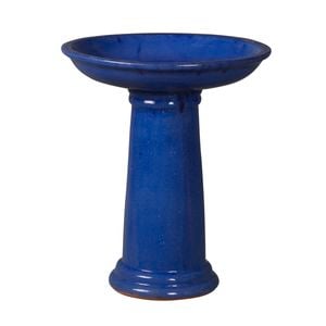 Tuscan Path Blue Balmoral Bird Bath