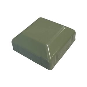 Australian Handyman Supplies 65 x 65mm Pale Eucalypt Steel Fence Post Cap