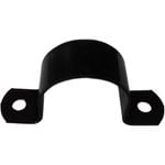 Kinetic 25mm Poly Pipe Saddle Clips - 10 Pack
