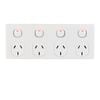Deta White Quad Outlet Powerpoint