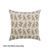 Anypillow Pillowcase Cream Daisy Embroidered Decorative Cushion Cover