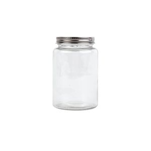 Vogue Glass Screw Top Preserving Storage Jars Airtight Dishwasher Safe 550ml 6 Pack