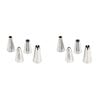 2 x 4pc Wiltshire Cake Decorating Border Piping Tip Nozzles