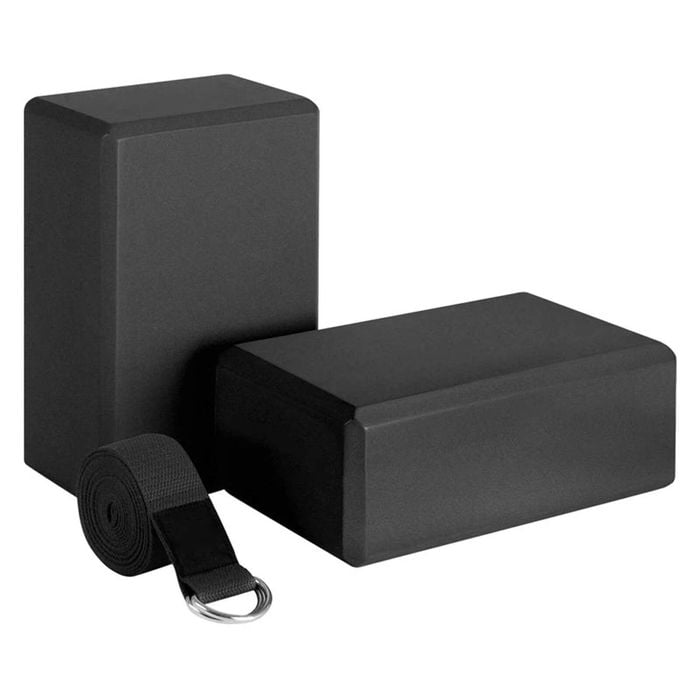 NNEOBA Yoga Block and Strap Set for Stretching